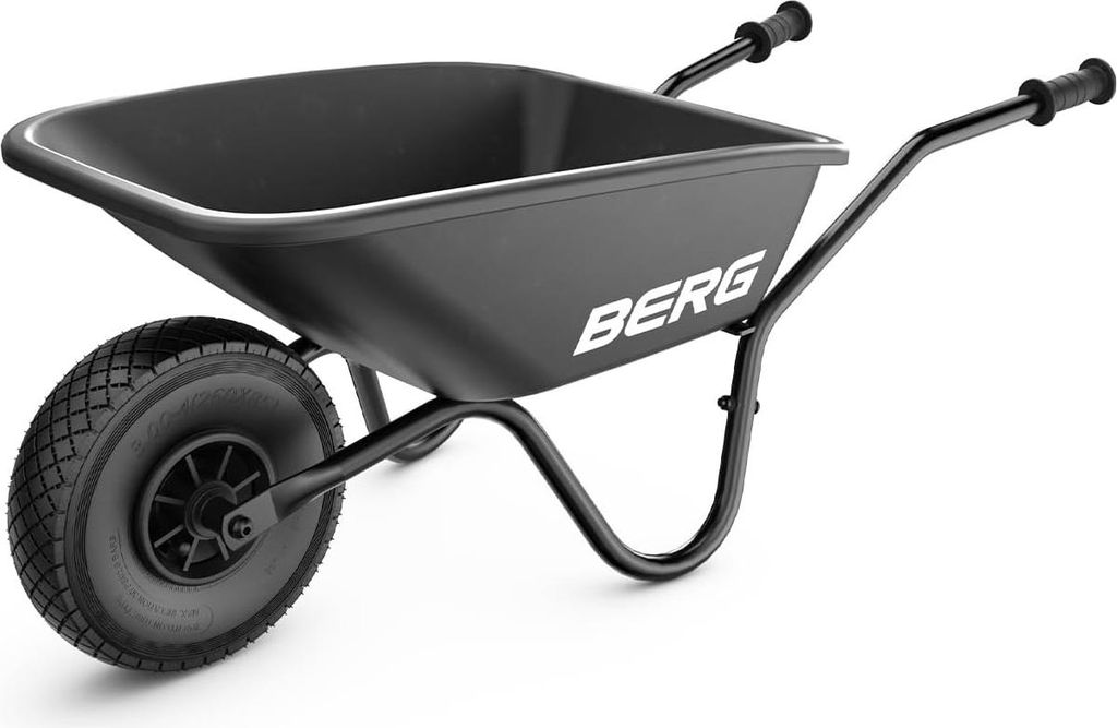 Robuste Schubkarre für Kinder ab 5 Jahren - schwarz