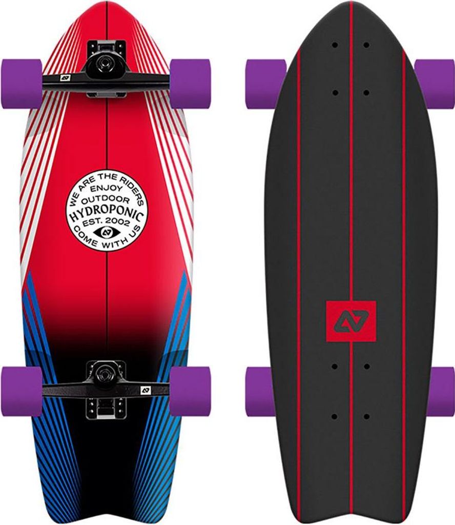 Hydroponic Fish 28 ́ ́ Surfskate Mehrfarbig 9.3 Inches Mehrfarbig 9.3 Inches