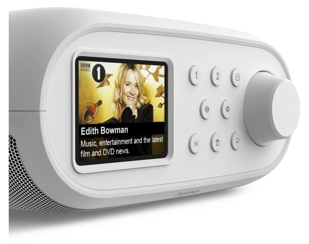 Hama DIR400 blanc Radio Internet DAB+ avec Bluetooth et App Control
