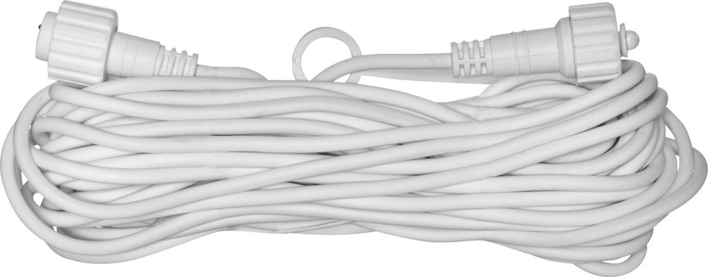 Prodlužovací kabel pro spojovací řetězy Profi bílý, 10 m, venkovní i vnitřní