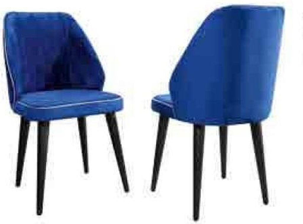 Hölzerne weiche kleine Hocker auf schwarzen Beinen für den Esszimmer Neu Modell
