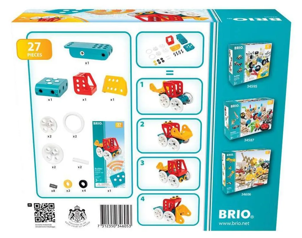 Construire un Véhicule Télécommandé BRIO Builder : Coffret de Jeu Complet - 5