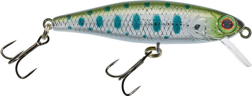 Illex TINY FRY 50 SP 5cm 2,7g Suspender Wobbler, Illex Farben:Silver Yamame