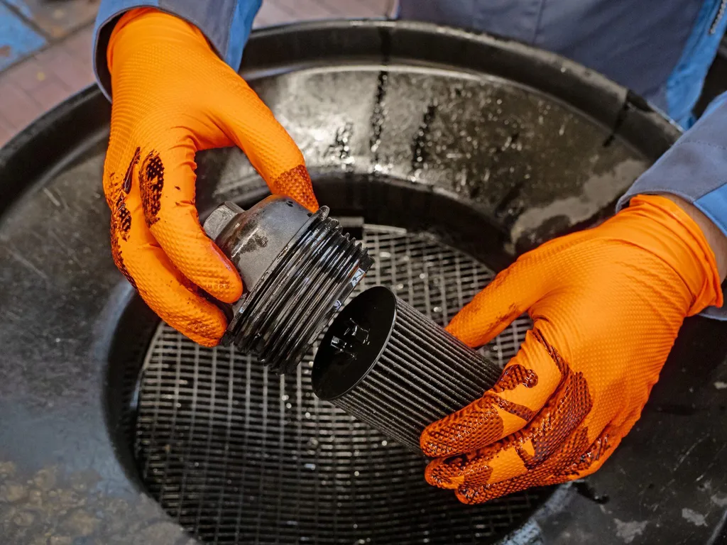 Gants en nitrile contre les mains grasses et irritées - Lot de 100 - 4
