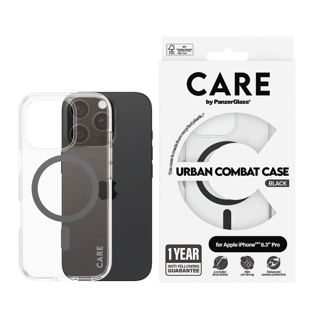 CARE by PanzerGlass Urban Combat Case MagSafe voor de Apple Productafbeelding 