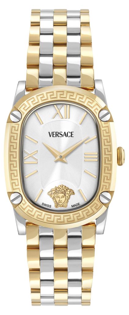 Versace VE1B01325 Greca Couture silber gold Edelstahl Produktbild 