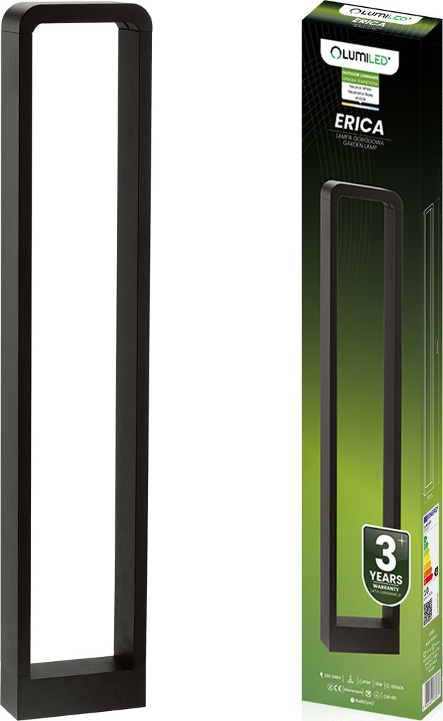 LUMILED Bollard Light Venkovní stojací lampa 80cm Stojací Obrázek produktu 