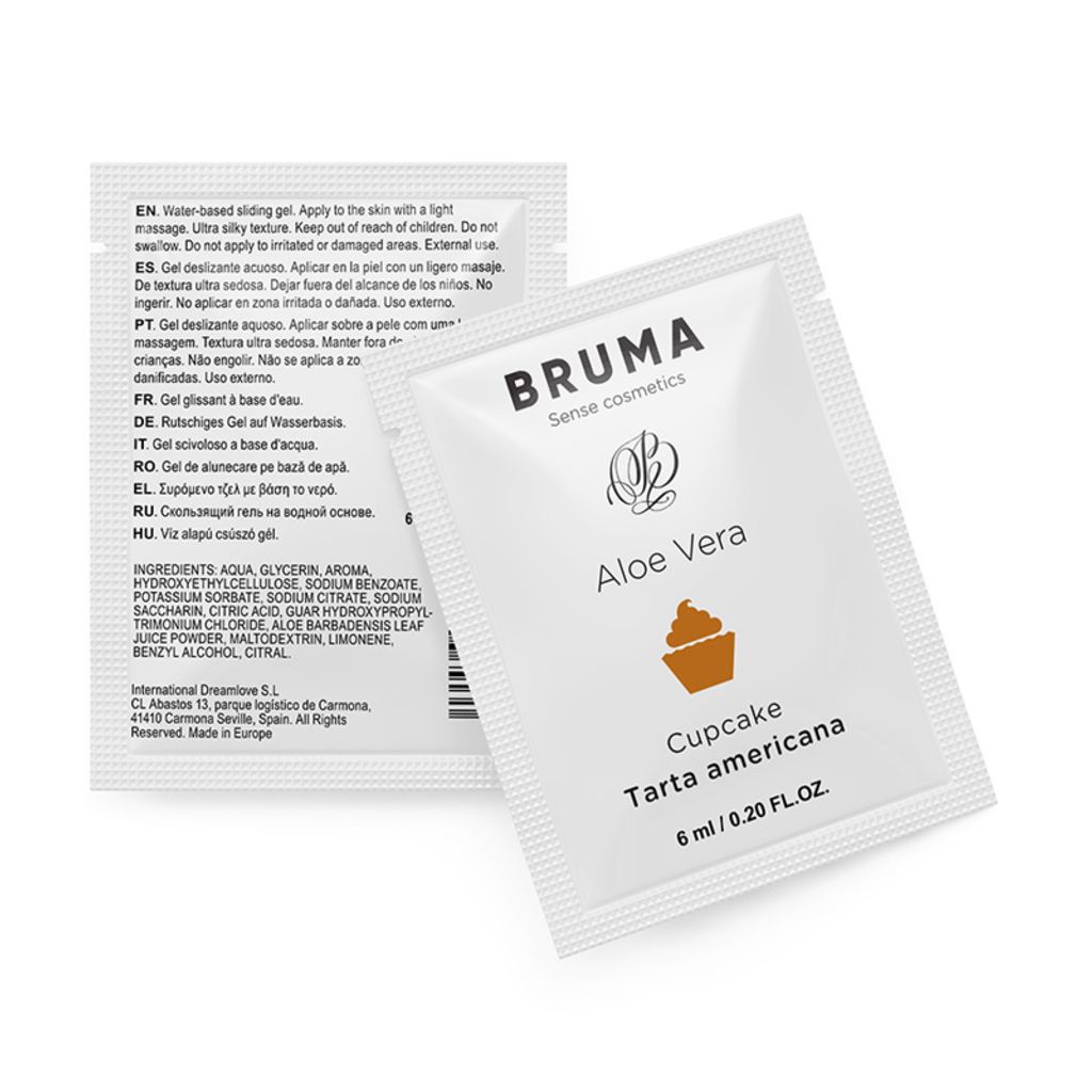 Bruma - Aloe Vera Gleitgel Cupcake-Geschmack 6 Ml