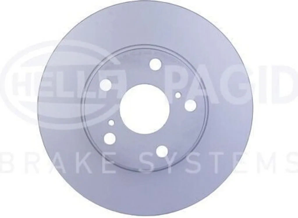 Disque de frein HELLA 8DD 355 119-661 pour Auris et Corolla E18