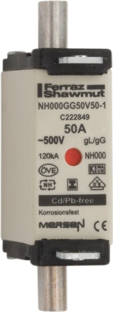 Mersen NH-Sicherungseinsatz SG NH000GG50V50-1 C222849