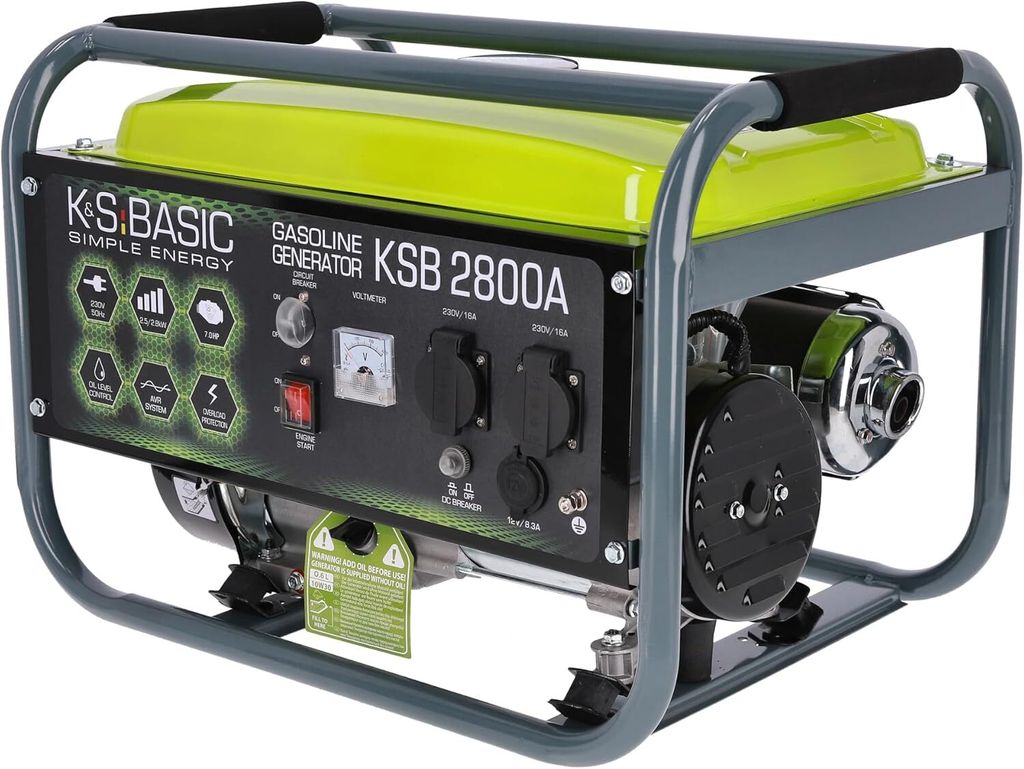 KS BASIC 2800C Stromerzeuger Strom generator Benzin Notstromaggregat 2800 Watt