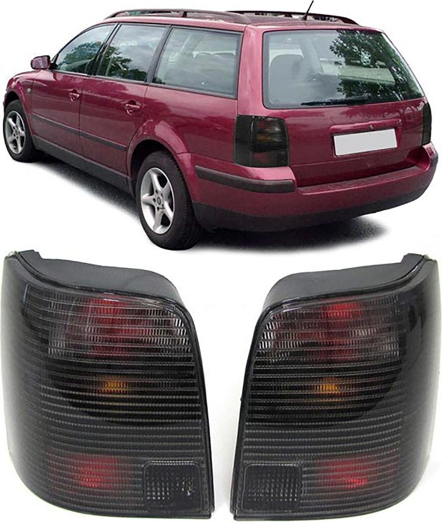 Rückleuchten Heckleuchten in Schwarz für VW Passat 3B B5 Produktbild 