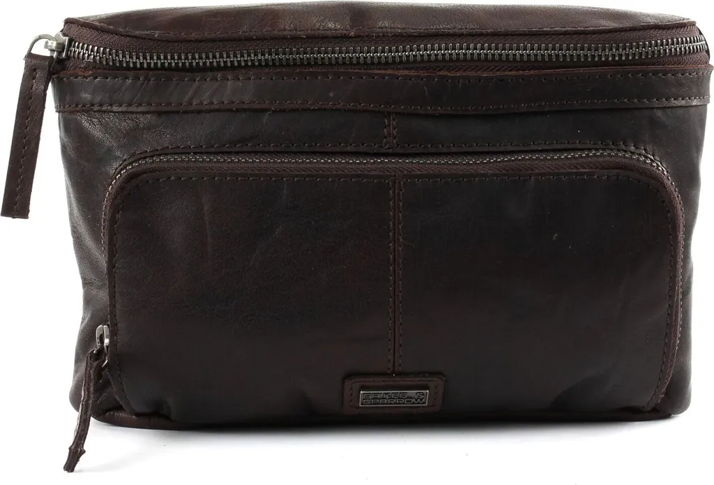 Marsupio in Pelle Spikes & Sparrow Bronco Brown - Design Olandese