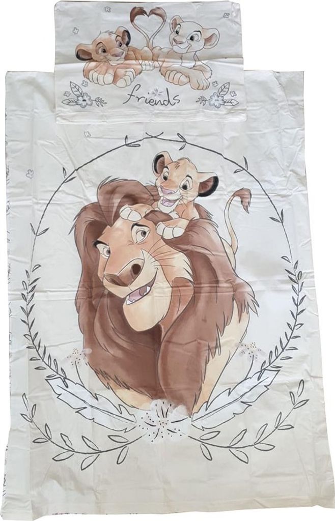 Simba Leví kráľ, Mufasa detská posteľná bielizeň 100x135 Obrázok produktu 2