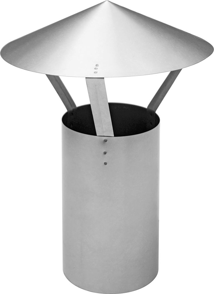 Raik Basic Regenhaube FAL 150mm EW für Rauchrohr / Ofenrohr
