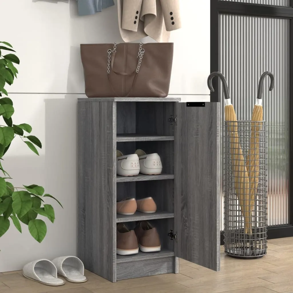 Scarpiera Economica Grigio Sonoma 30x35x70 | Organizzatore Scarpe - 3