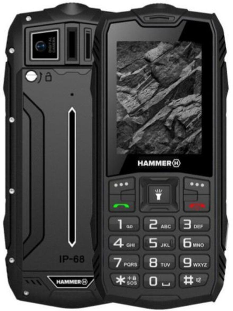 myPhone Hammer Rock, Navýšku, Dual SIM, 6,1 cm (2.4"), 0,3 Obrázok produktu 