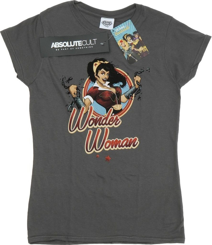 Wonder Woman - "Bombshells" T-Shirt für Damen BI998 (S) Produktbild 