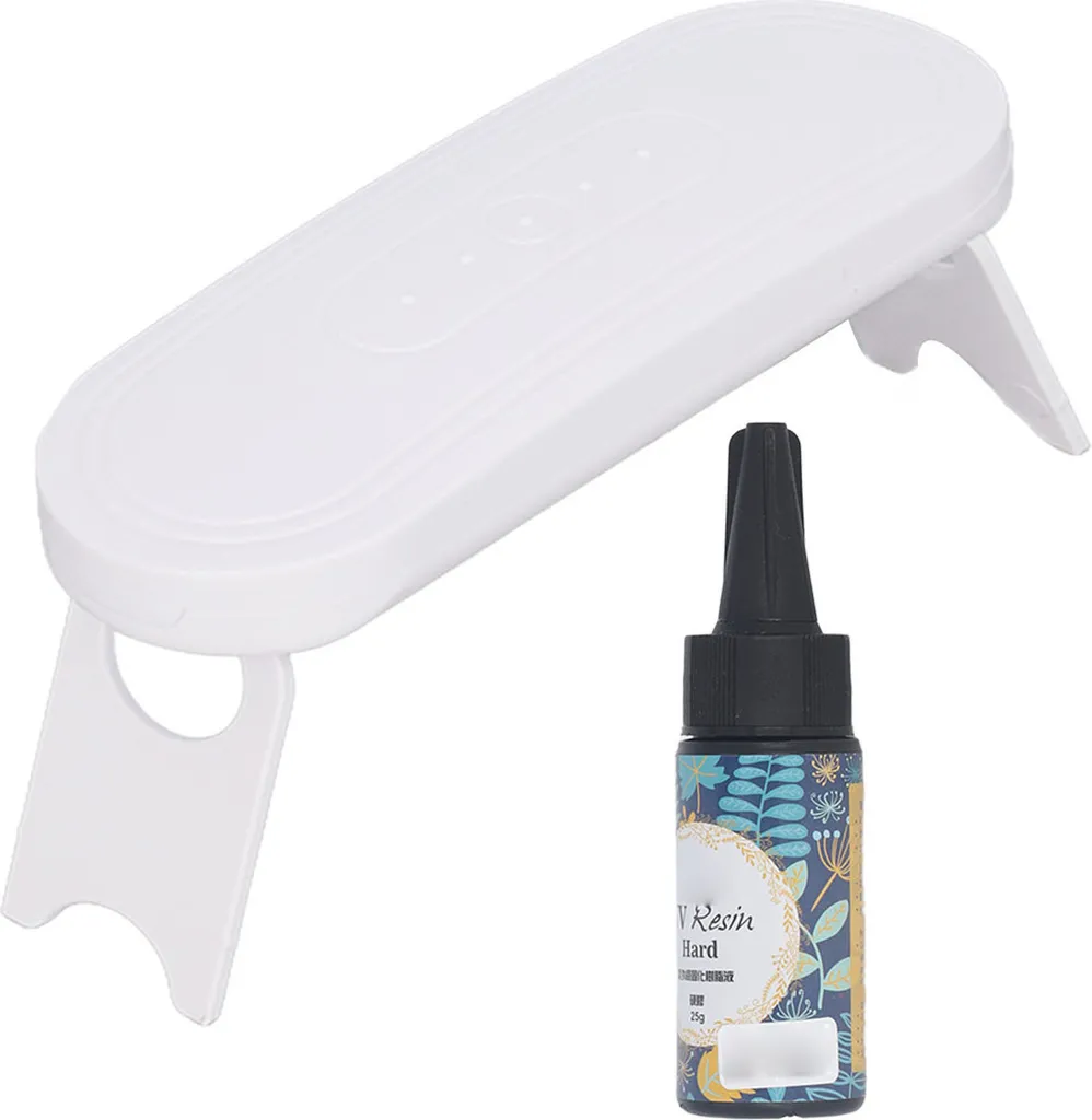 Kit Resina UV Polimerizzante 25g con Lampada LED - DIY Alta Trasparenza - 2