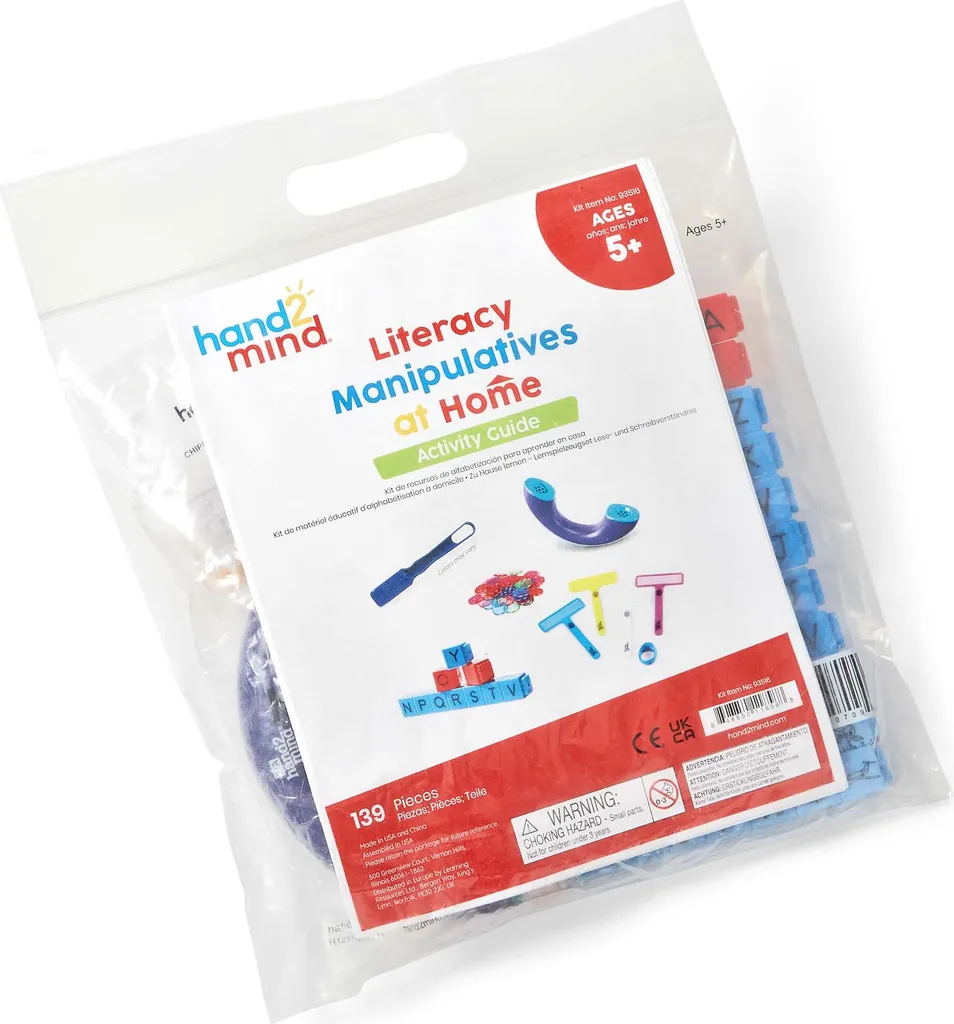 Learning Resources Kit Literacy Manipulatives at Home Jeu Éducatif - 2
