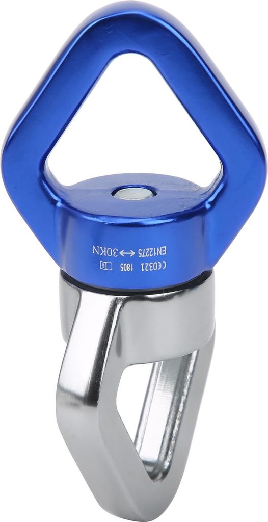 Outdoor-Kletter-Sicherheits-Rotationsgerät, Schaukel, 360°-Rotator, Hängezubehör für Yoga, Blau, Grau