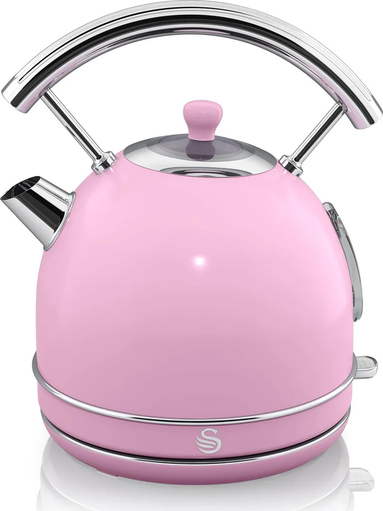 Sognando gli Anni '60: Bollitore Swan Retro Rosa SK14630PNEW