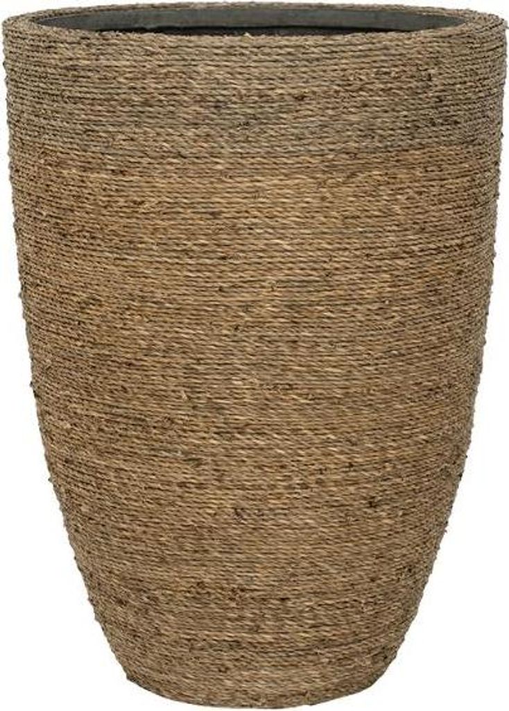 Pflanzgefäß D40cm H55cm Blumentopf Strohopik Pflanzkübel groß Pflanztopf