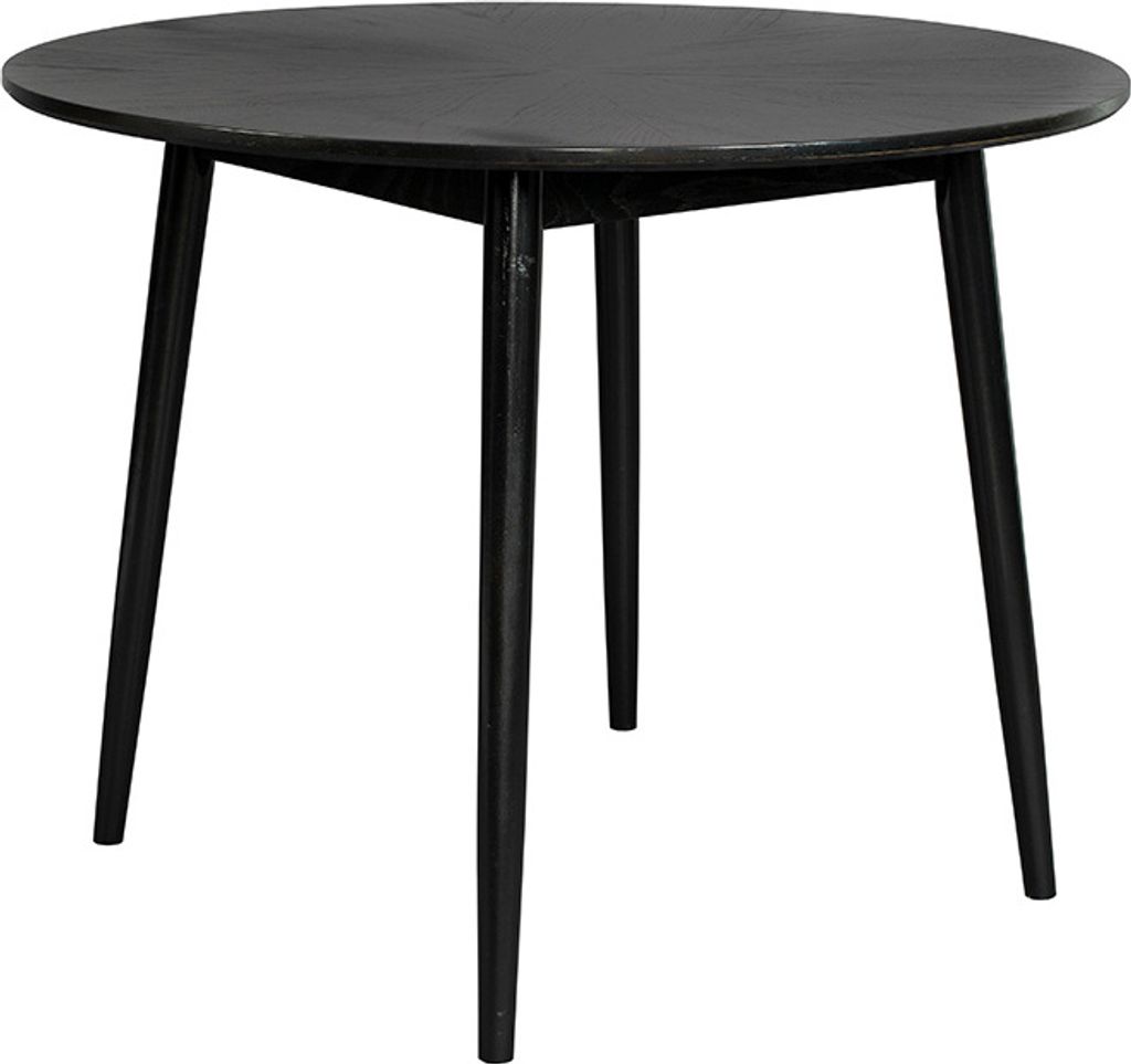 Nesthaus Esstisch Ø 120 cm Loes Schwarz