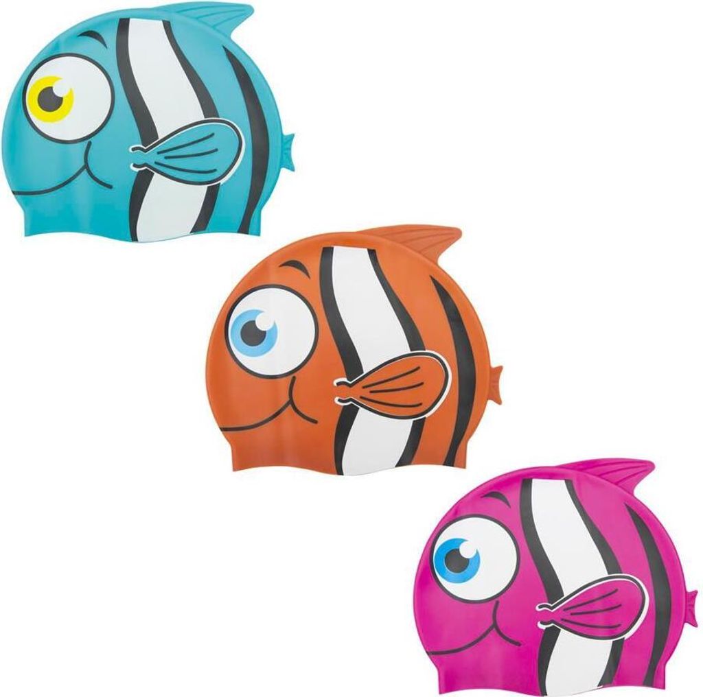 Bestway Lil Buddy Silikon-Badekappe ab 3 Jahren, sortiert