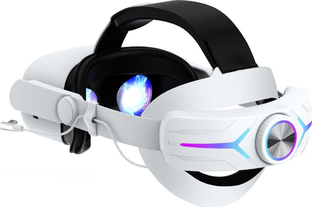 8000 mAh RGB verstellbares VR-Kopfband für Meta Quest 3 Produktbild 