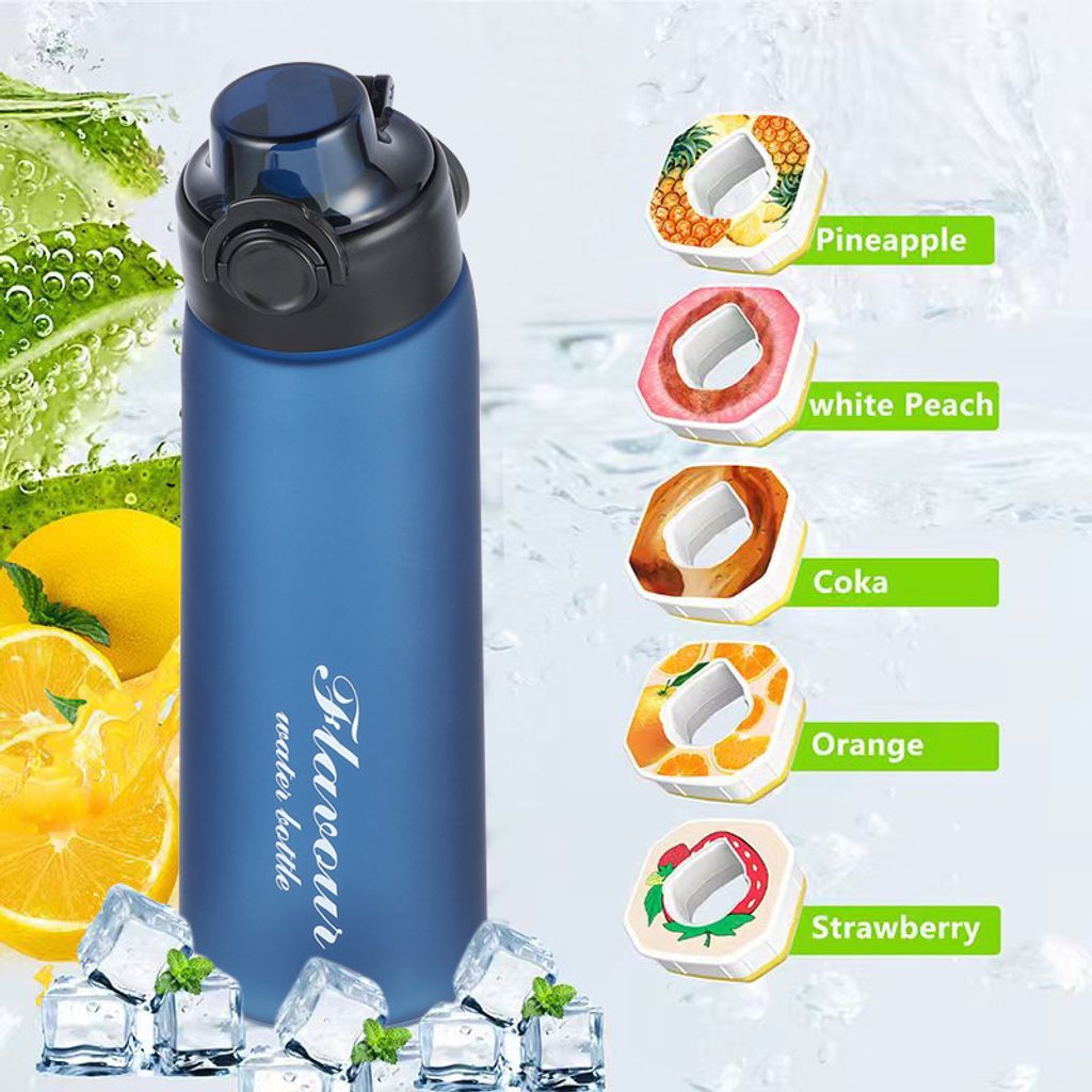 Air-Wasserflasche mit Aromakapseln, 900 ml Produktbild 11