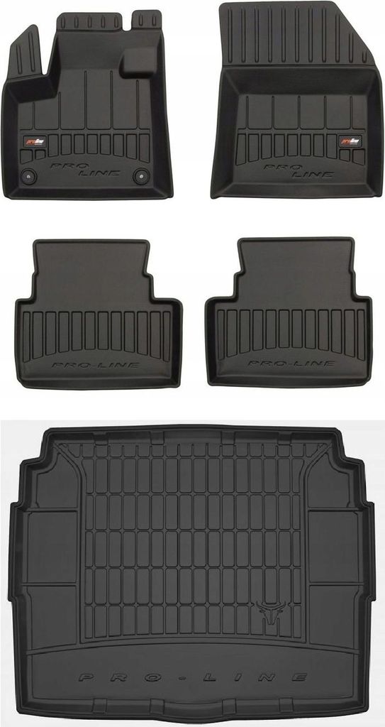 3D SET Gummimatten und Kofferraummatte Citroen C5 Aircross ab 2018