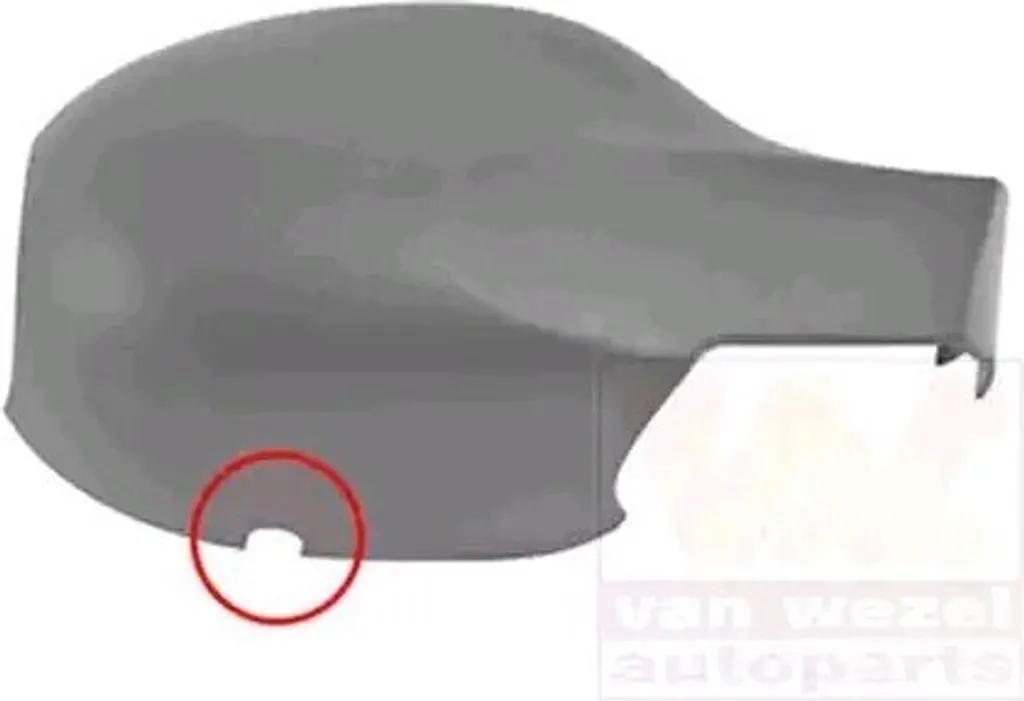 Réparez votre rétroviseur cassé de Clio II avec ce cache VAN WEZEL