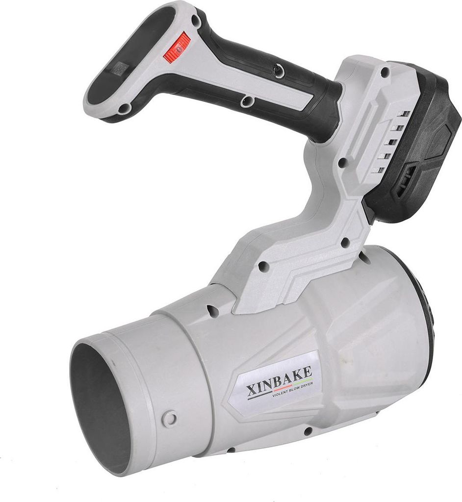 Kabelloser Laubbläser 21V 400W Gartengebläse mit einstellbarer Leistung, reinem Kupfermotor 29000U/min, Edelstahlgriff, Variante ohne Akku