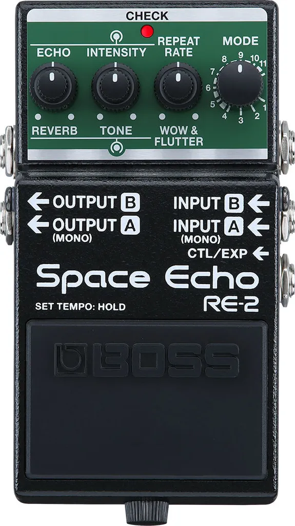 Boss RE-2 Space Echo pour Ambiance Vintage et Échos Psychédéliques