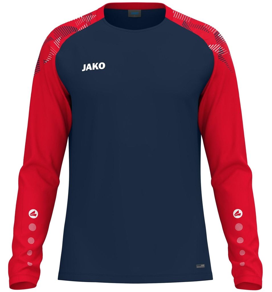 Jako Longsleeve Sonic - marine/rot, Größe:3XL