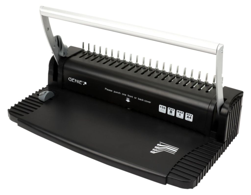 Genie CB 820 Spiralbindegerät 38cm inkl. 20 Binderücken Produktbild 