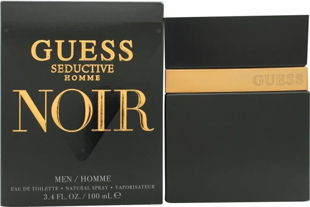 GUESS Seductive Noir Men Eau de Toilette 100ml - Parfum Homme Original