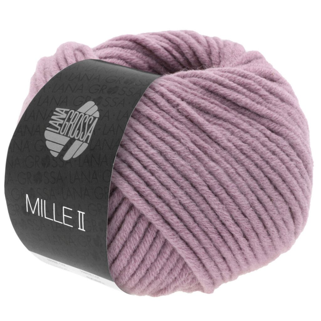 Lana Grossa - Mille II 0066 antikviolett Produktbild 