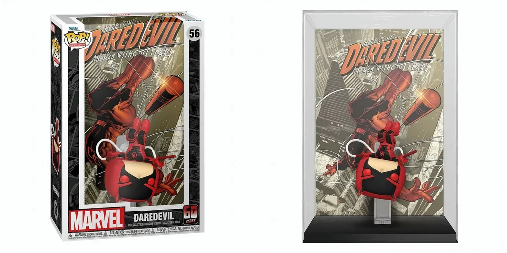 Déco Geek Daredevil Funko Pop Comic Covers 56 - Idée Cadeau Marvel Fans