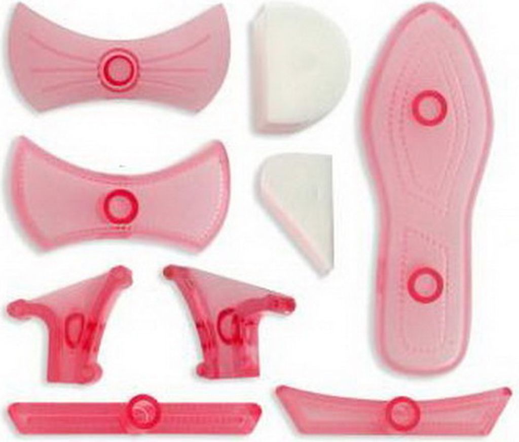 JEM Ladies shoe Cutter & Embosser Set 9 tlg.