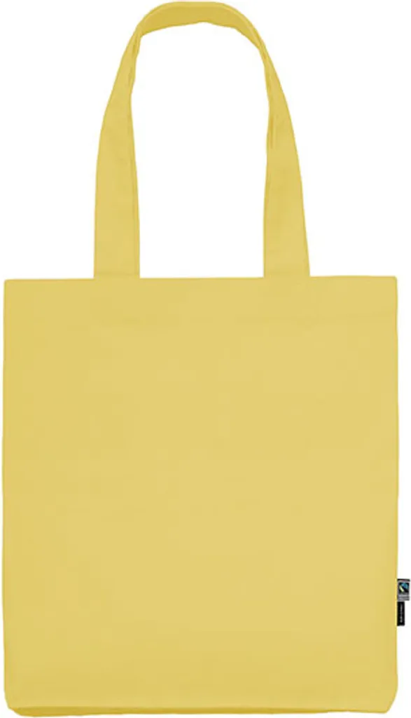 Neutral O90003 Borsa Twill Fairtrade Dusty Yellow 38x42x7 Shopping Bag