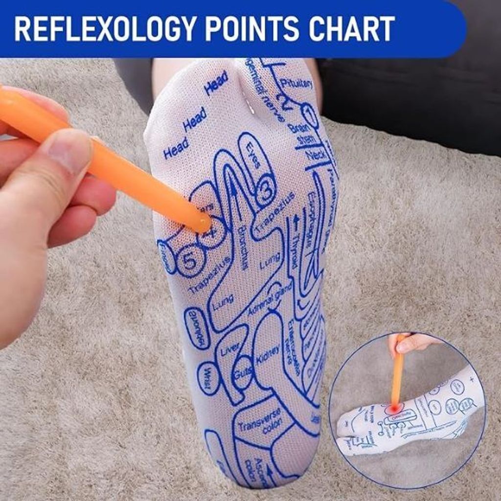 Bavlnené reflexné ponožky 32 x 8,5 cm pre lepší krvný obeh, Obrázok produktu 3