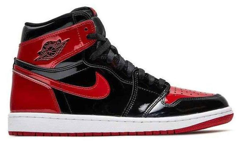 Air Jordan 1 Retro High OG Bred Patent - EU: 45 Produktbild 