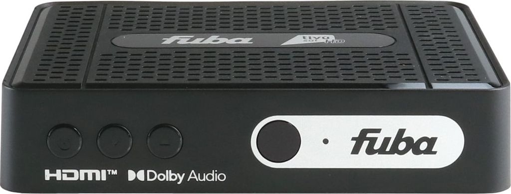 FUBA ODE718 Full HD Sat-Receiver inkl. aktiver TiVuSat-Karte (DVB-S2, LAN, HDMI, SCART, USB 2.0)
