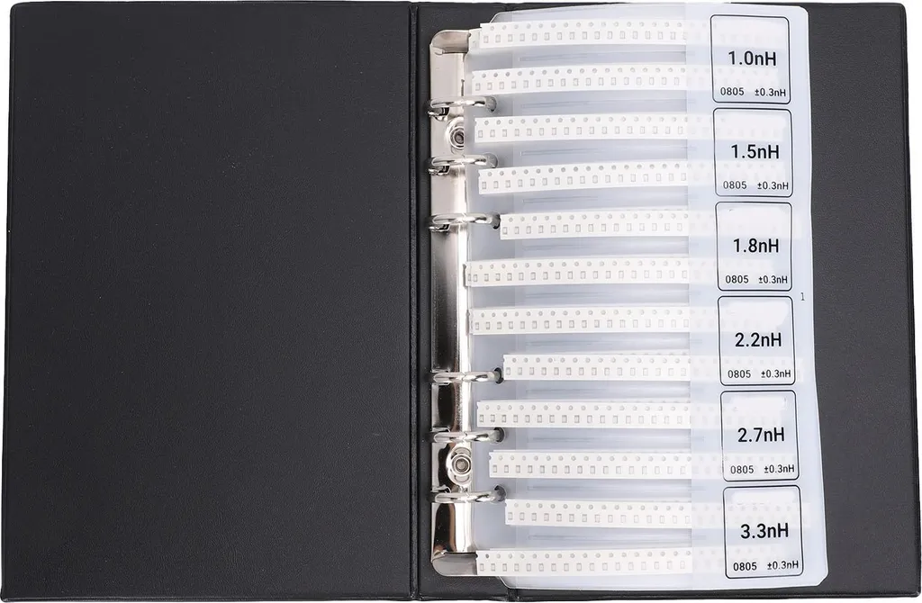 Classeur de composants électroniques : Inductances à puce 0805 PVC Pro