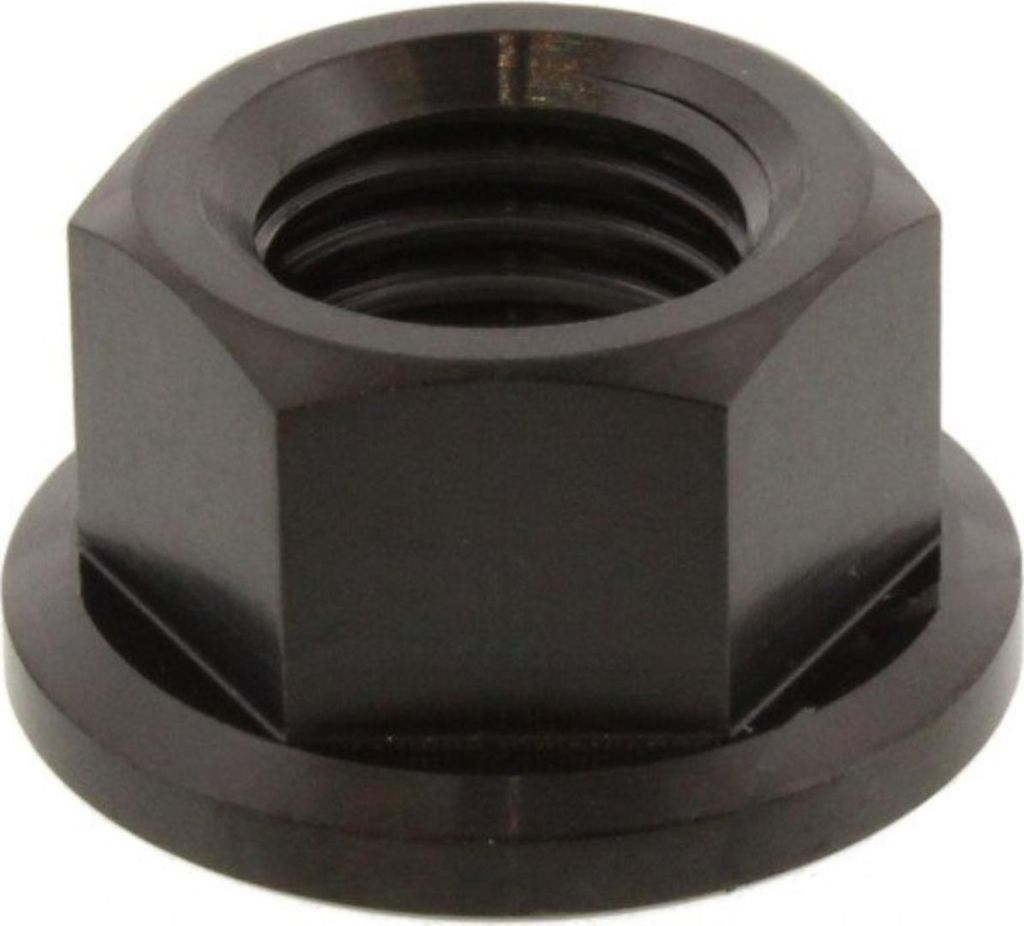 Bundmutter JMP M10x1,25mm Titan schwarz