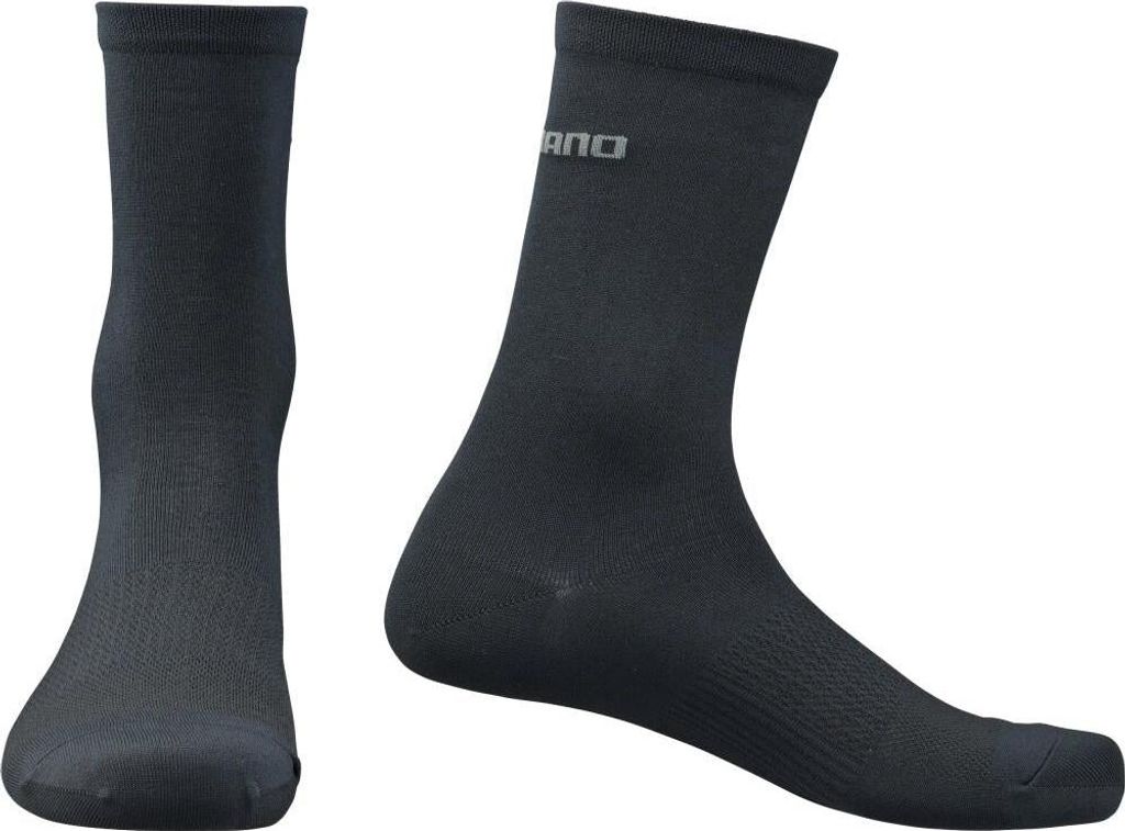 SHIMANO PERFORMANCE SOCKS BLACK Größe S/M BLACK - atmungsaktive Radsocken akt...