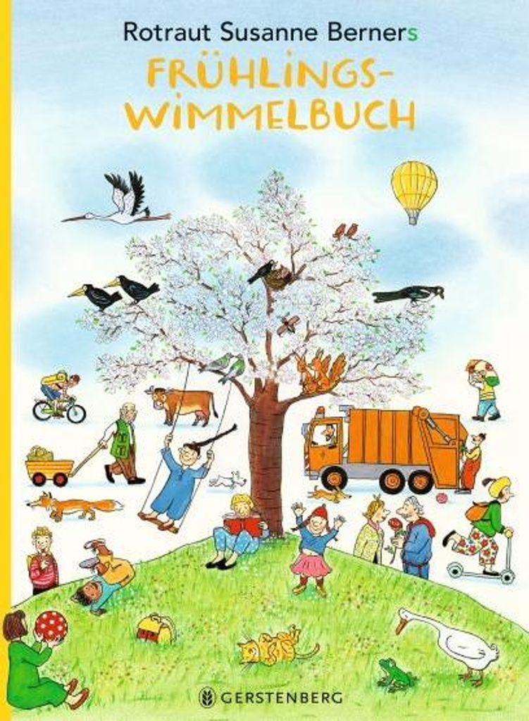 Gerstenberg Frühlings-Wimmelbuch Produktbild 