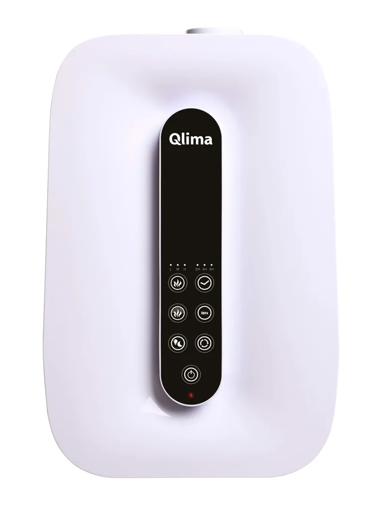 Humidificateur Qlima H609 à Ultrasons avec Capacité de 9 Litres Blanc